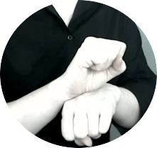 sign language for "working together" - my fellow woman pledge - www.labourflaws.com